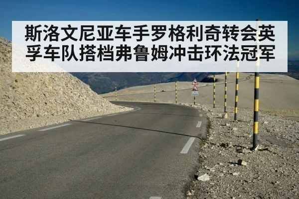 斯洛文尼亚车手罗格利奇转会英孚车队搭档弗鲁姆冲击环法冠军